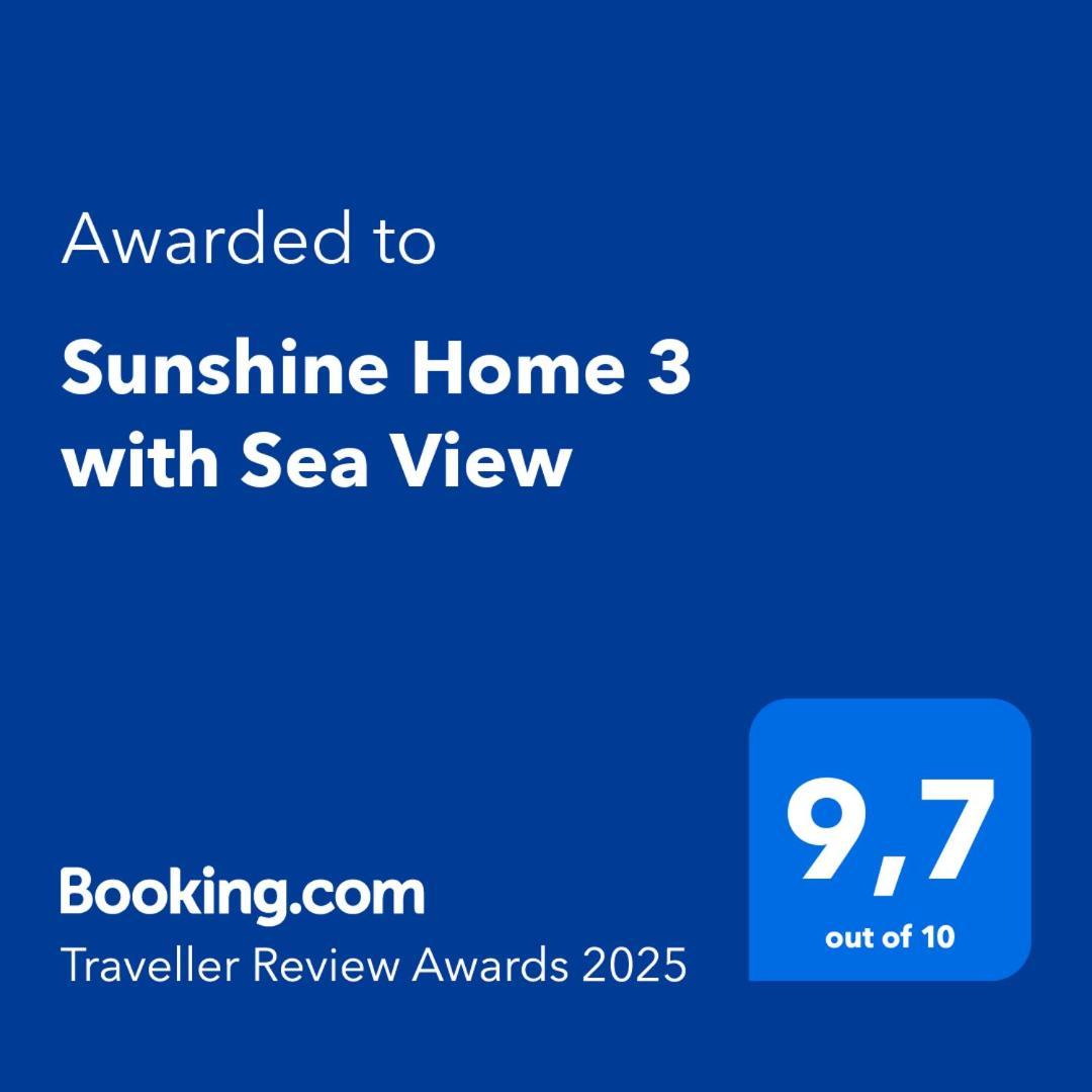 Sunshine Home 3 With Sea View Αλεπού Εξωτερικό φωτογραφία